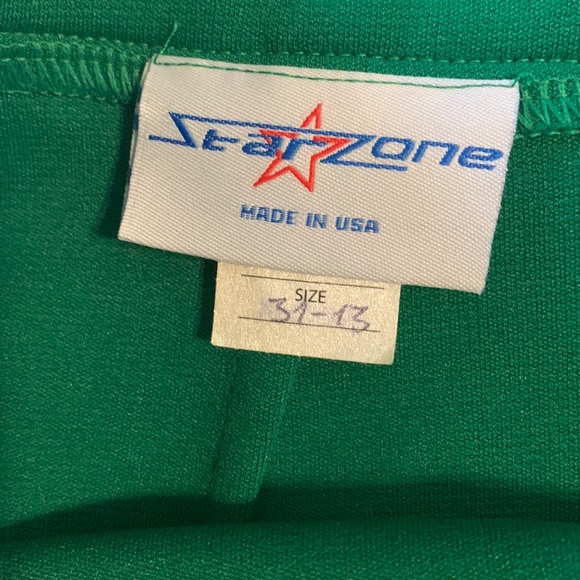 2 Matching Cheerleader Uniform Skirts Adult Large 28 and 32" Skirts NEW Samples - Picture 6 of 6